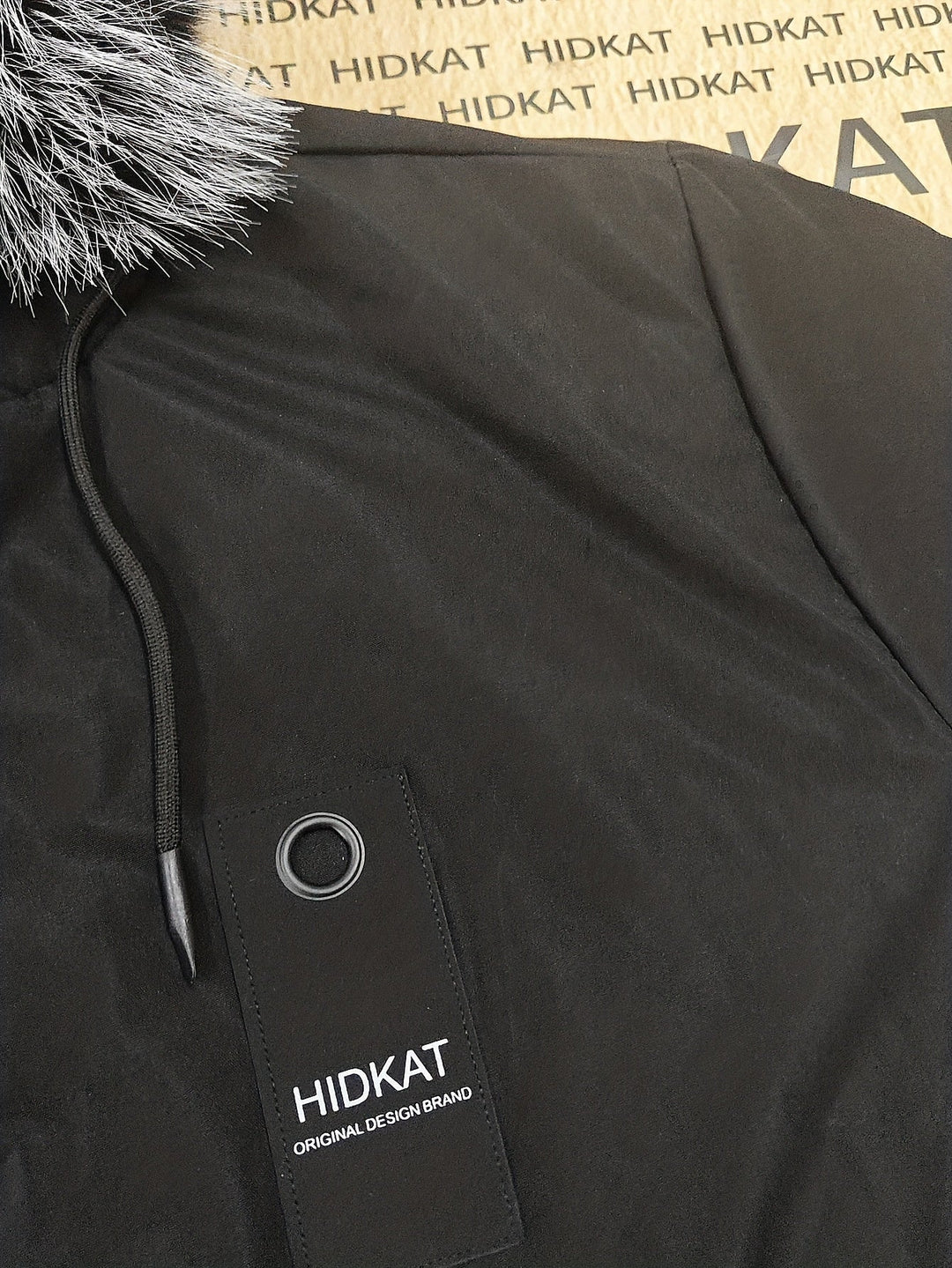 Lincoln | Hooded Mid-Length Parka Jacket
