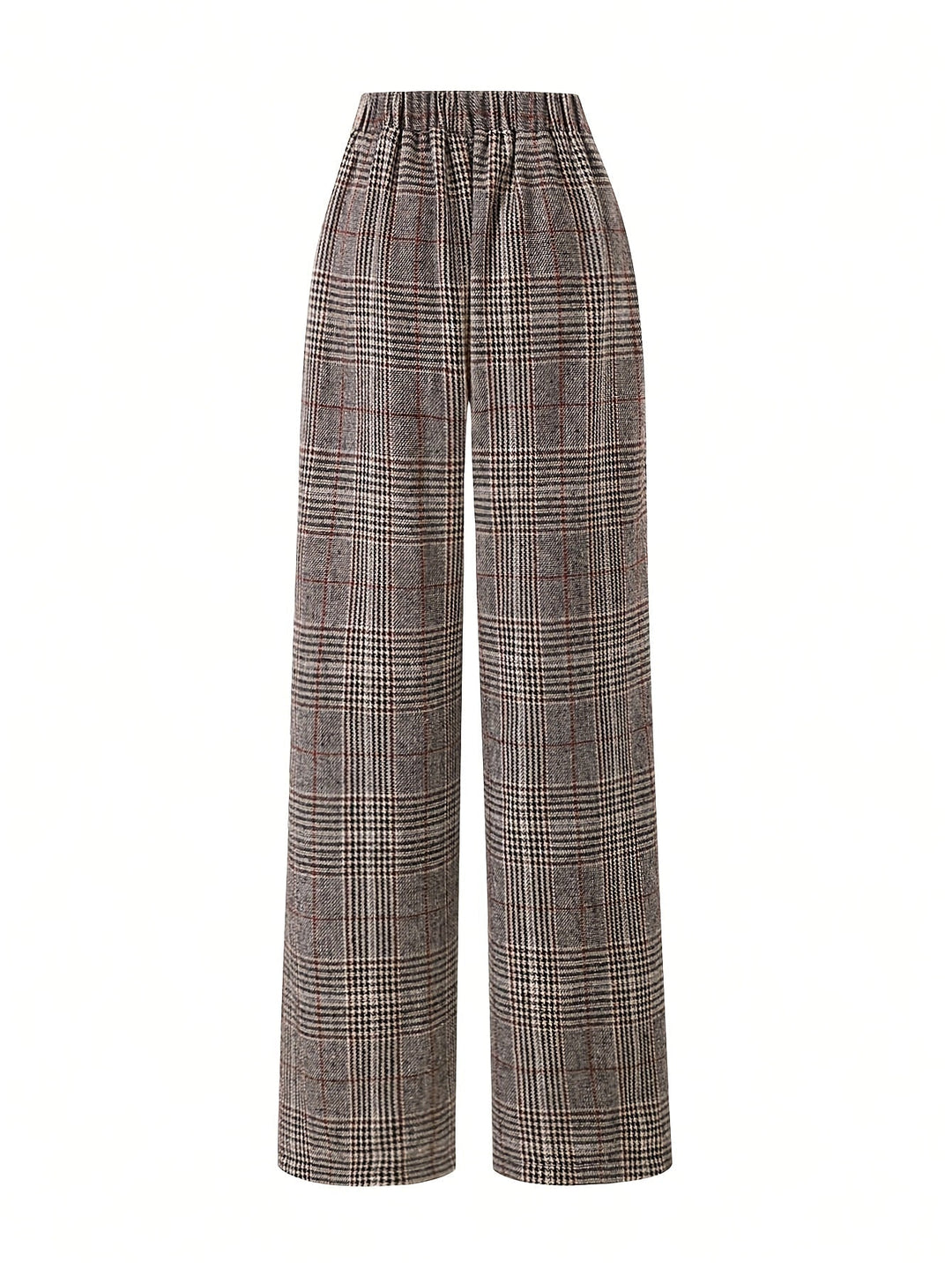 Matilda | Wide-Leg Plaid Pants