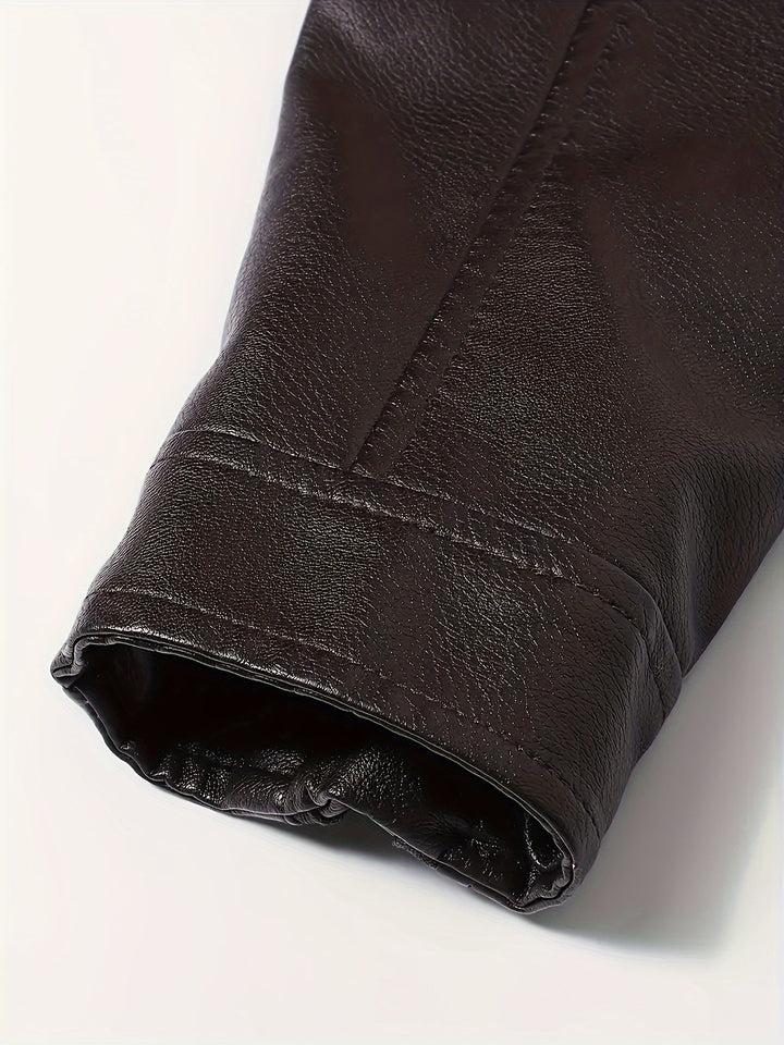 Tobias | Classic Stand-Collar Moto Jacket