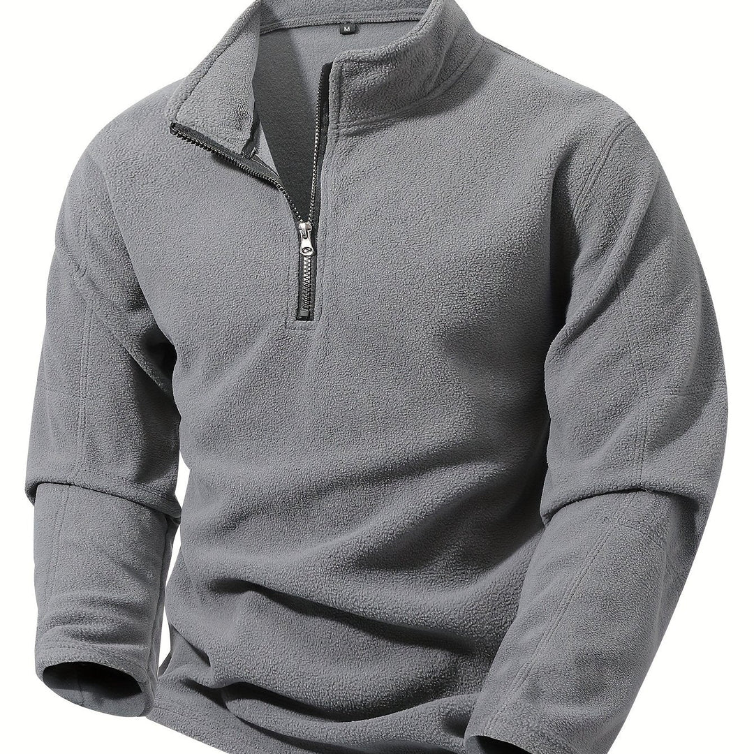 grayson | Half-Zip Stand-Collar Pullover
