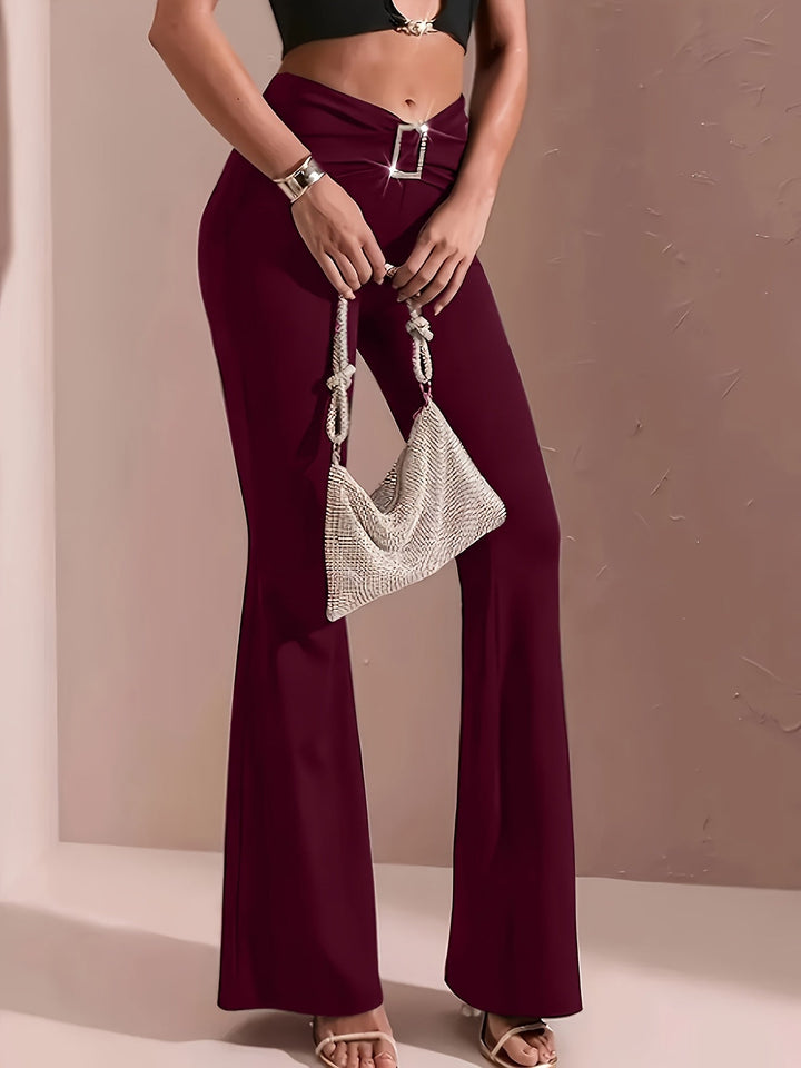 Rosemary | High-Waisted Flared Pants