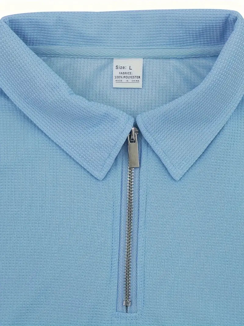 grayson | Classic Zipper Shirt and Short Set