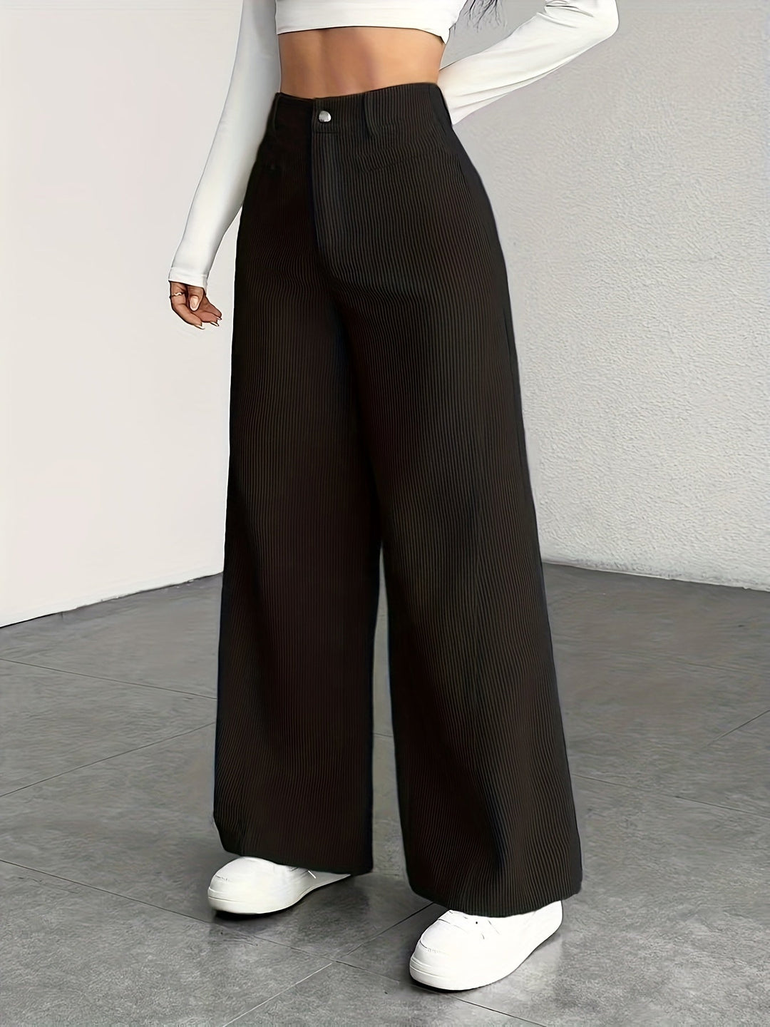 Kimberly | High-Waisted Wide-Leg Pants