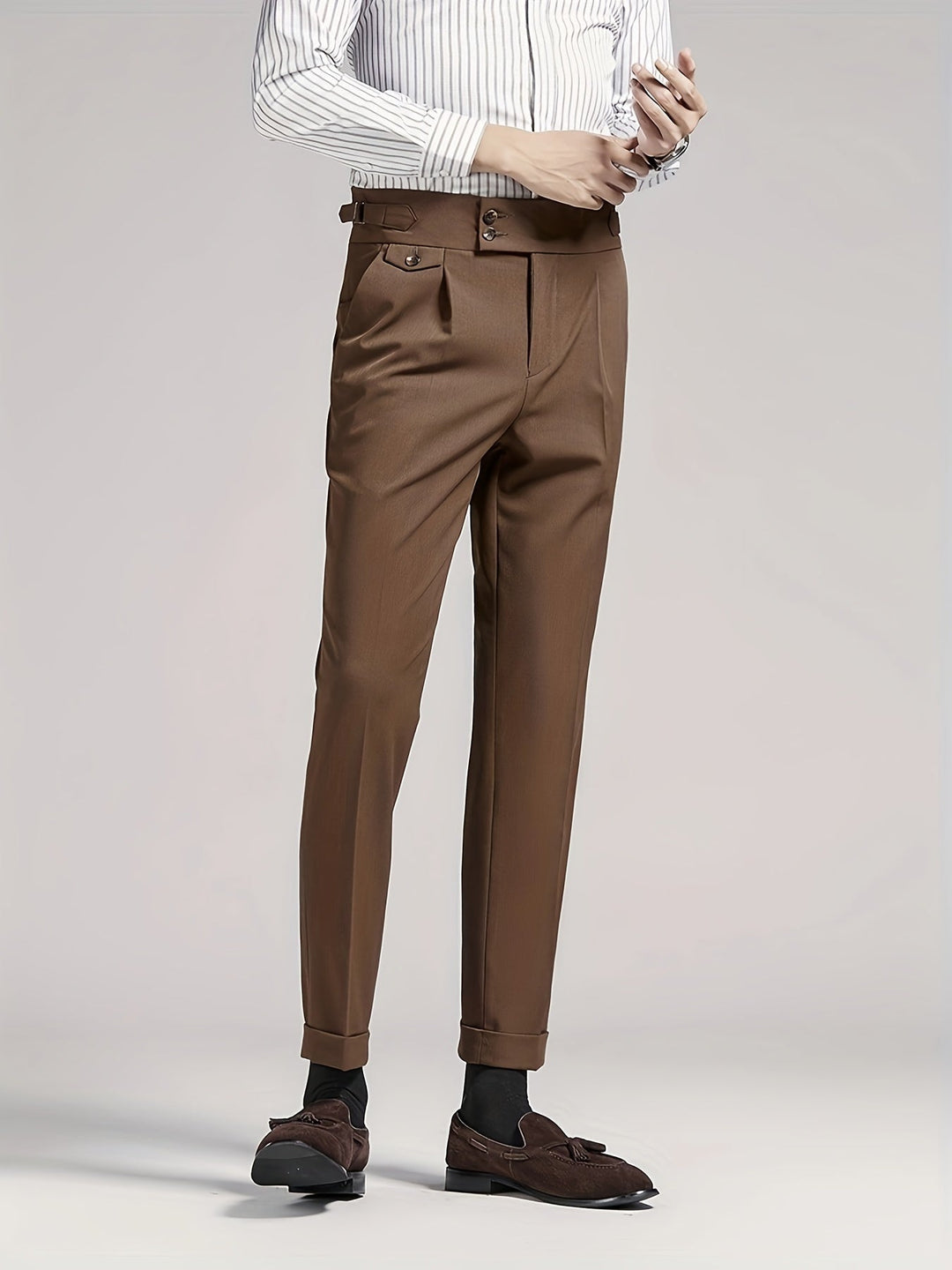 Hugo | Tailored Single-Pleat Pants