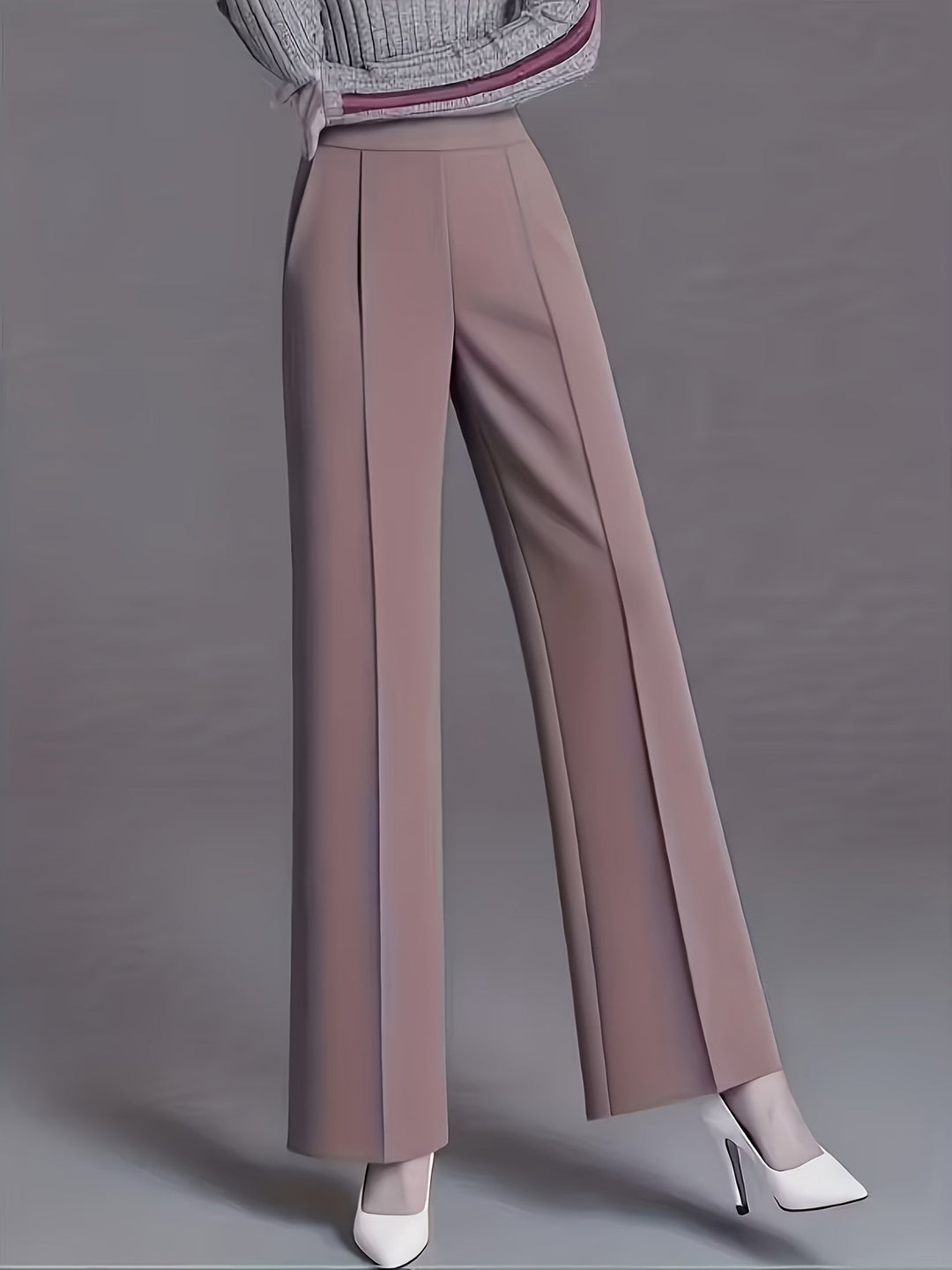 Claudia | High-Waisted Wide-Leg Pants