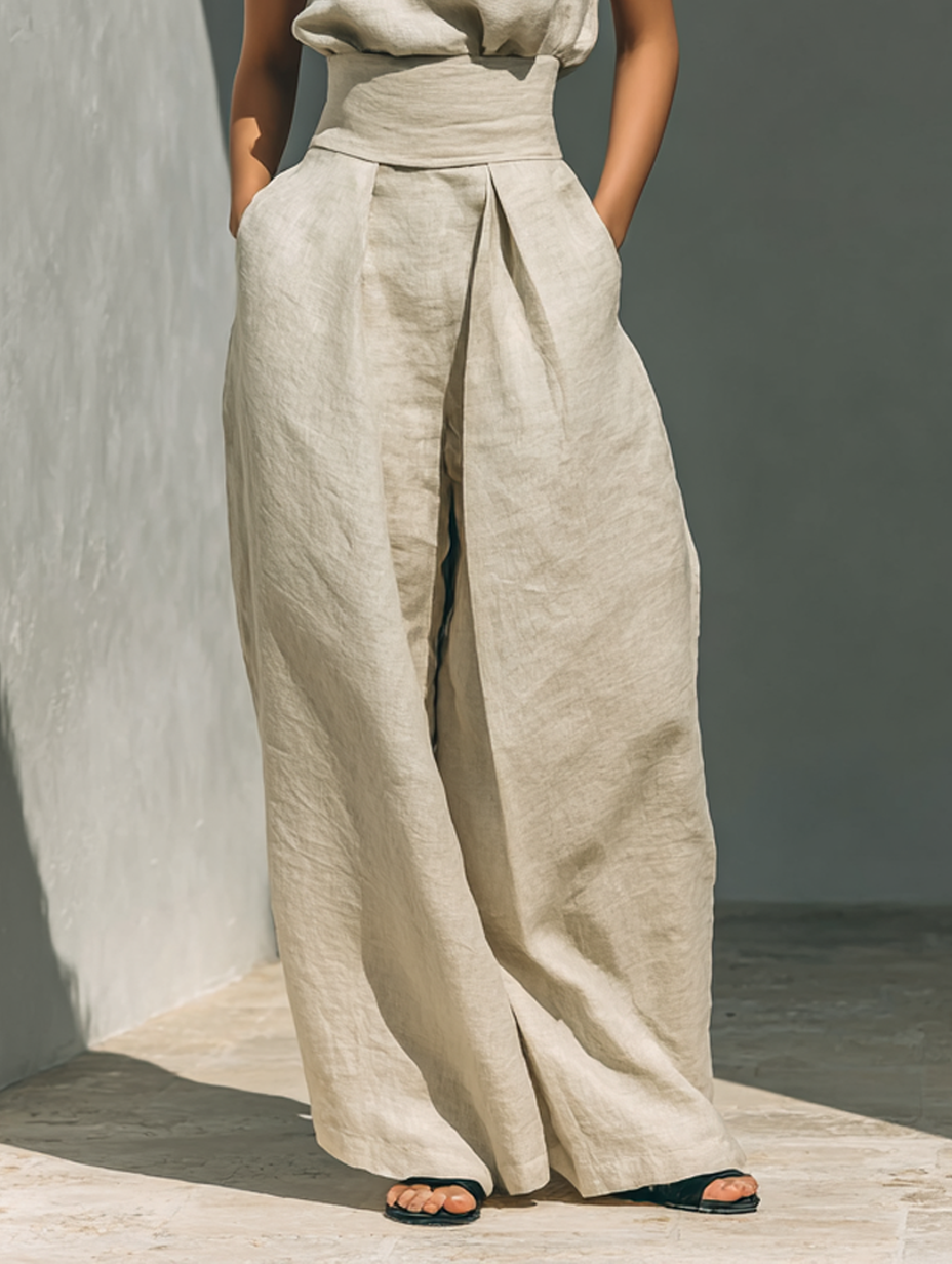 Maria | Stylish Tank Top and Loose Pants Set