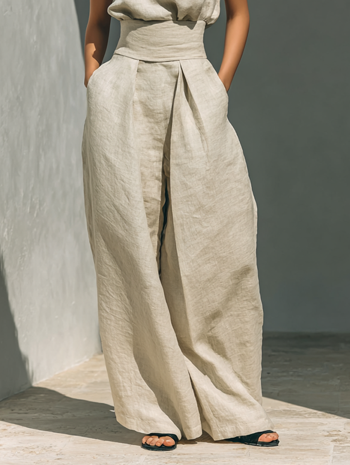 Maria | Stylish Tank Top and Loose Pants Set