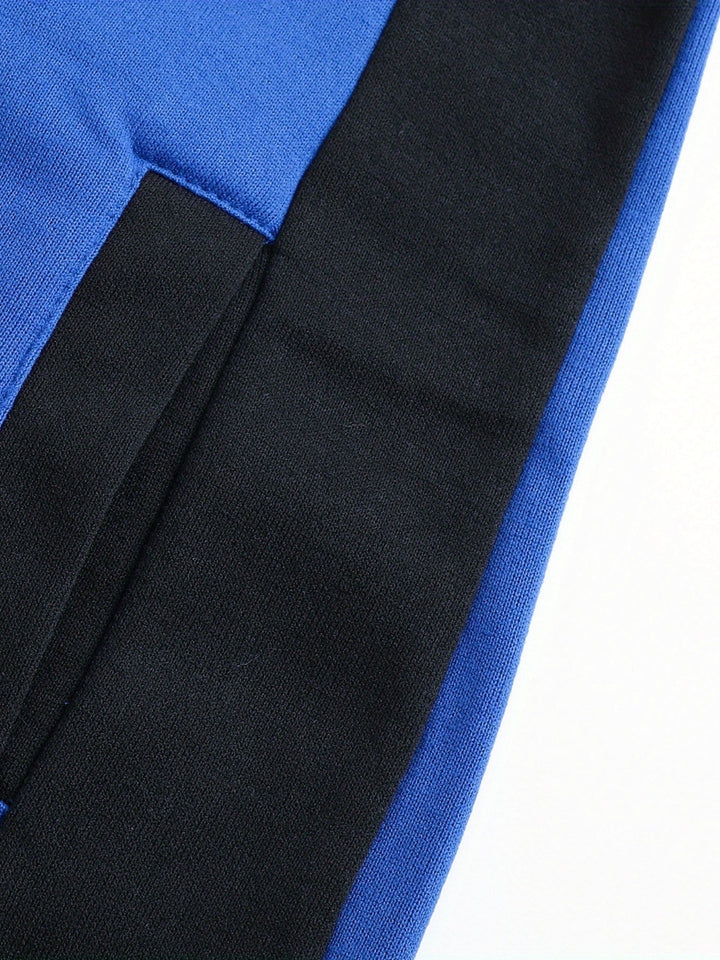 Bryce | color Block Zip-Up Hooded Jacket