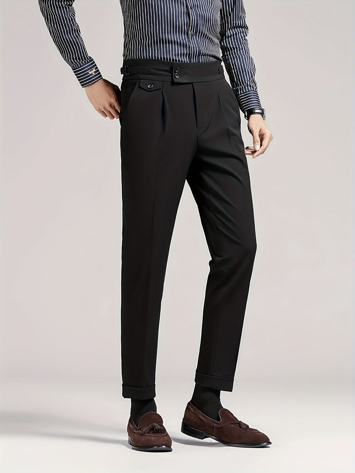 Hugo | Tailored Single-Pleat Pants