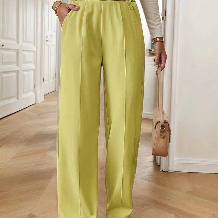 Renata | Tailored High-Waist Pants