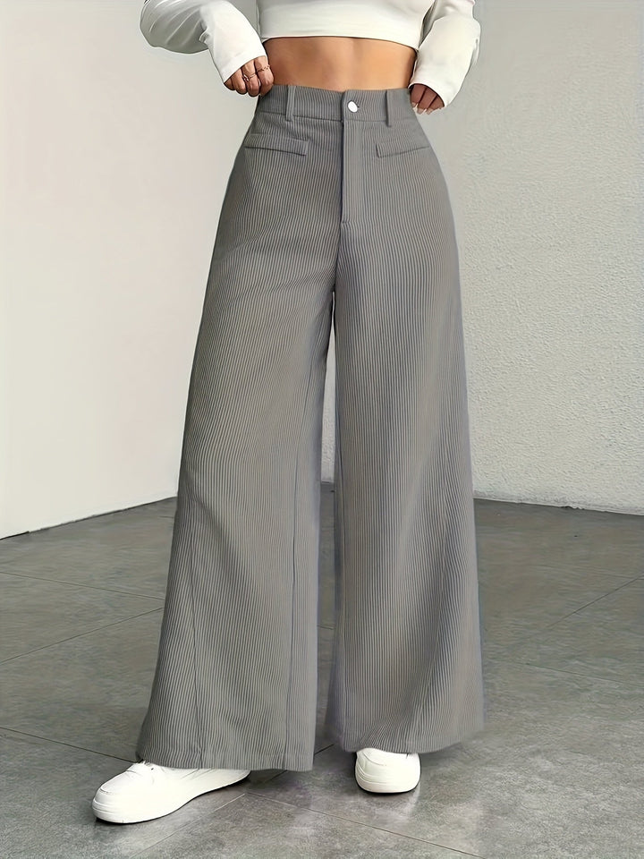 Kimberly | High-Waisted Wide-Leg Pants