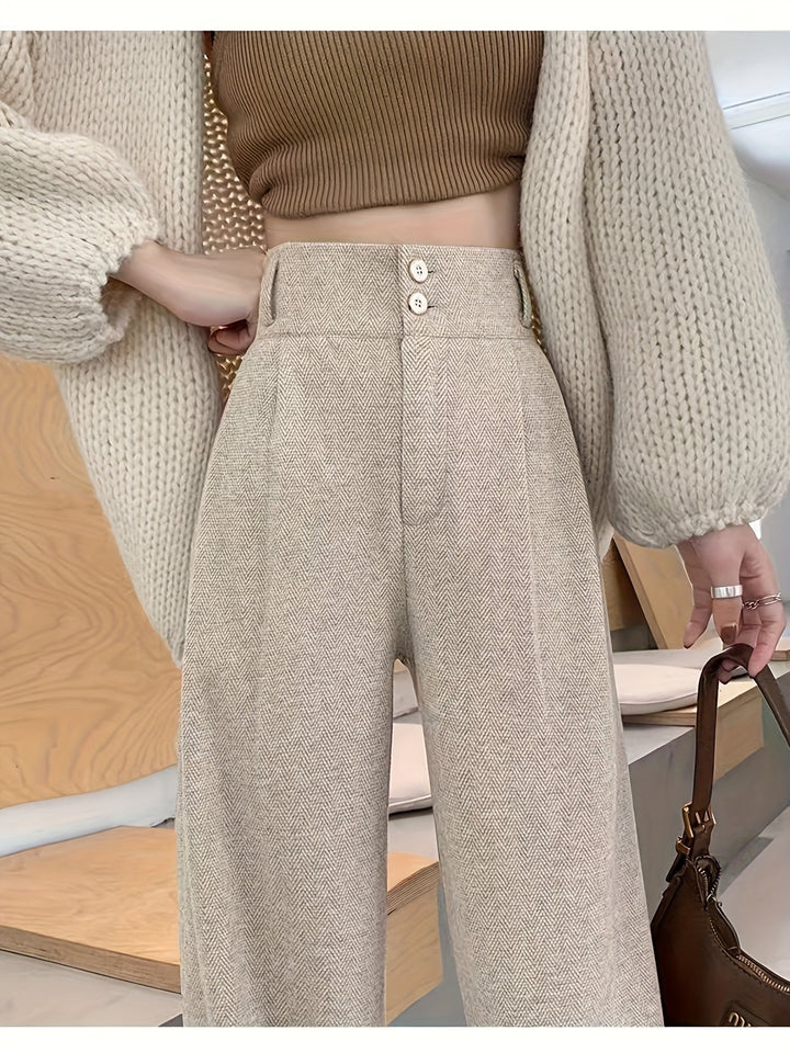 Clementine | High-Waisted Wide-Leg Pants