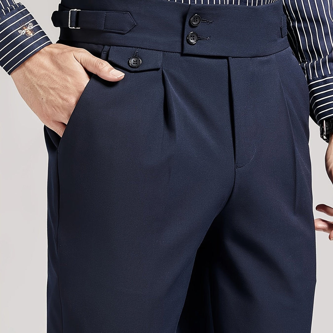 Hugo | Tailored Single-Pleat Pants