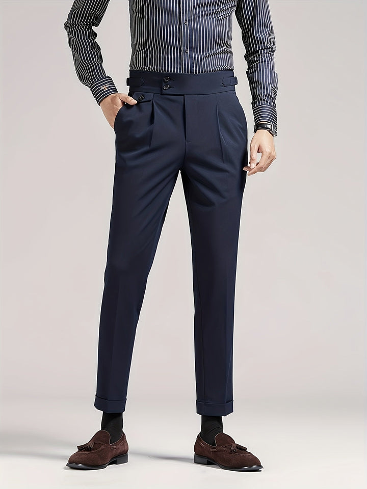 Hugo | Tailored Single-Pleat Pants