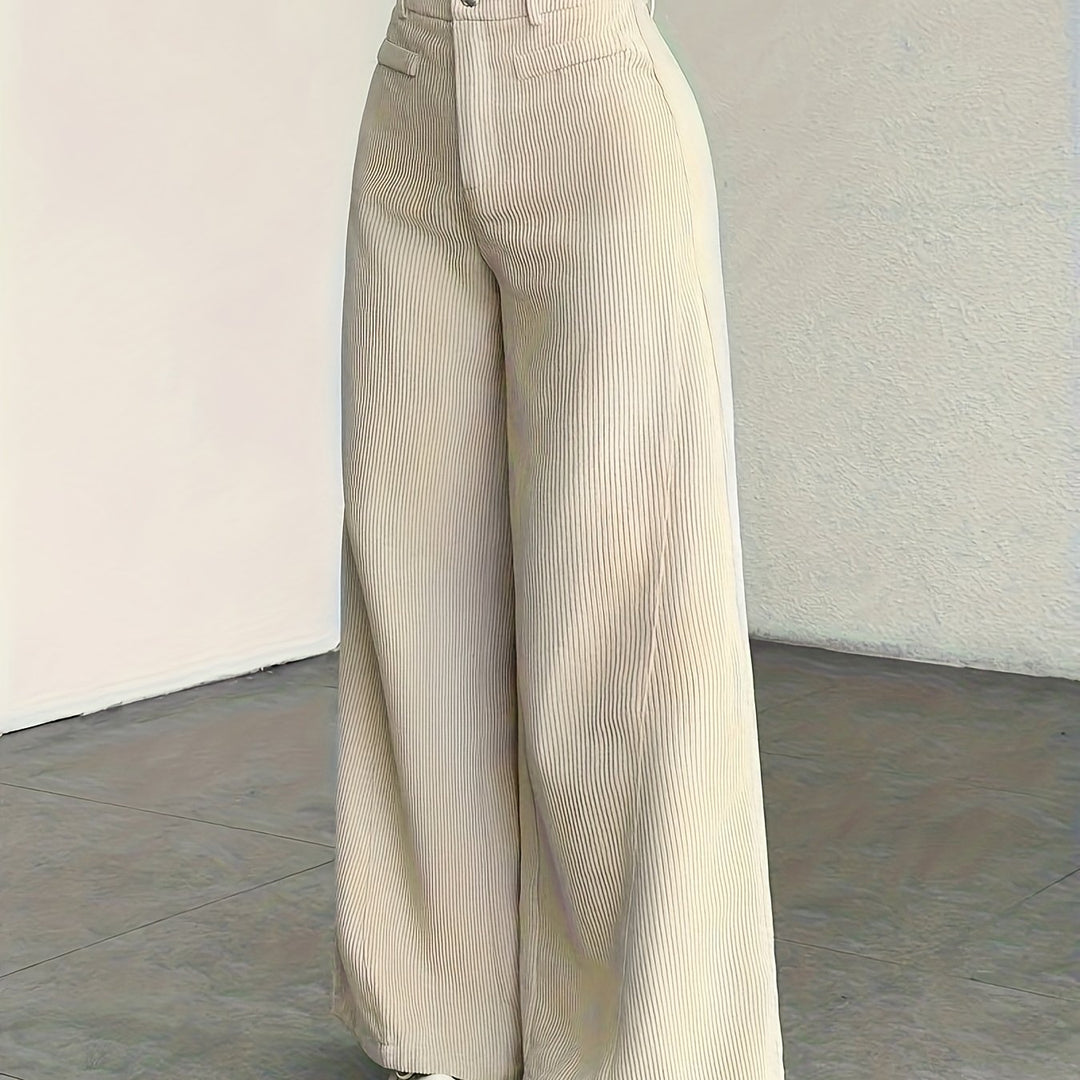 Kimberly | High-Waisted Wide-Leg Pants