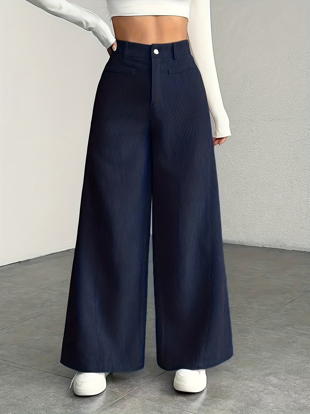 Kimberly | High-Waisted Wide-Leg Pants