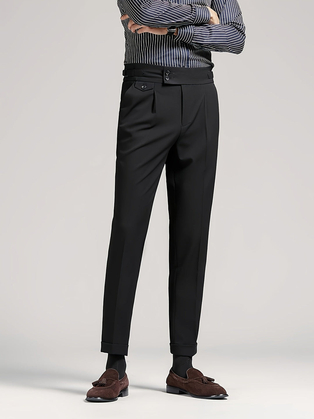 Hugo | Tailored Single-Pleat Pants
