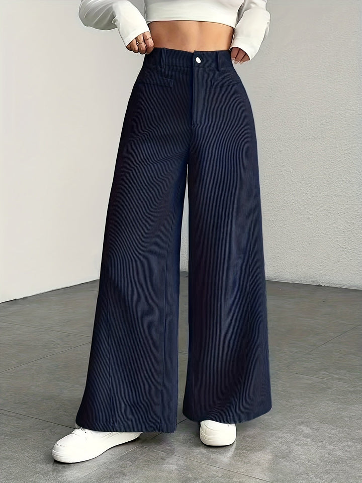 Kimberly | High-Waisted Wide-Leg Pants