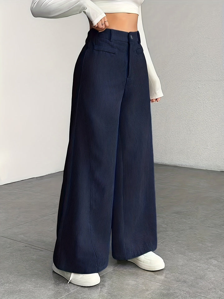 Kimberly | High-Waisted Wide-Leg Pants