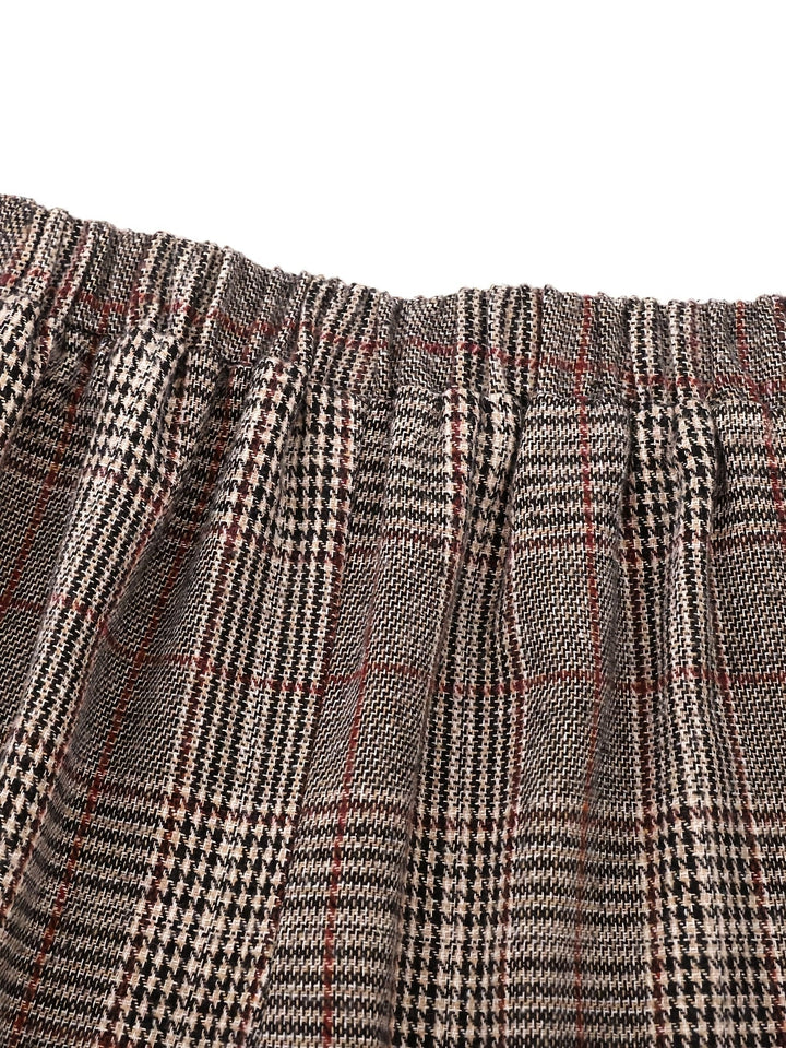 Matilda | Wide-Leg Plaid Pants