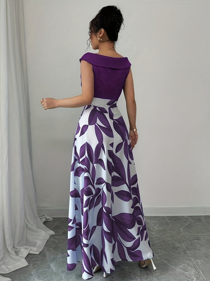 Gabriella | Floral A-Line Maxi Dress
