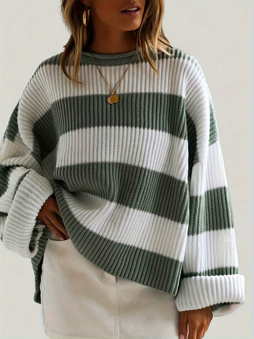 Ivy | Relaxed colorblock Sweater