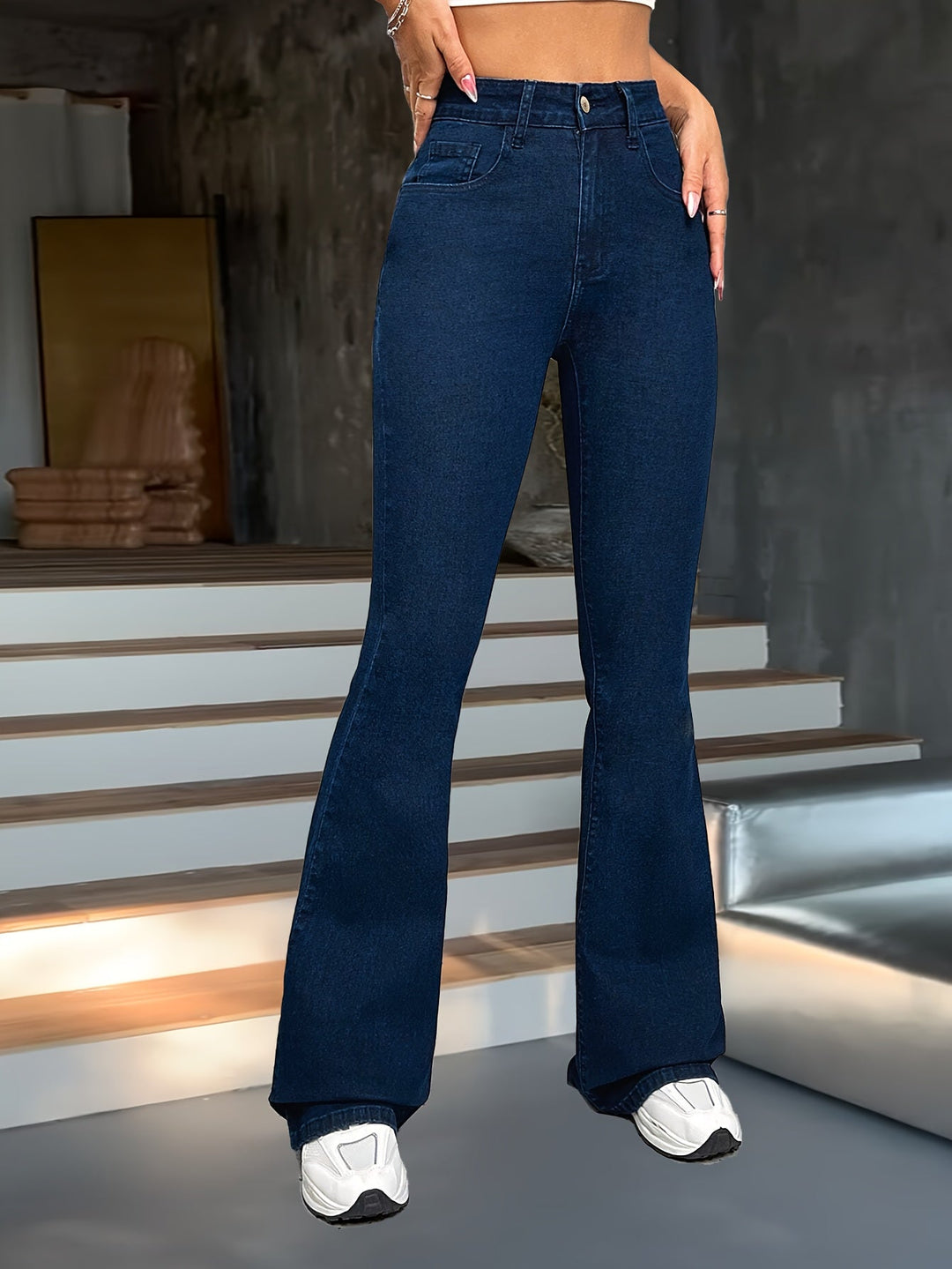 Winifred | High-Waisted Flared Pants