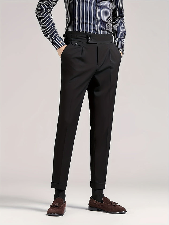 Hugo | Tailored Single-Pleat Pants