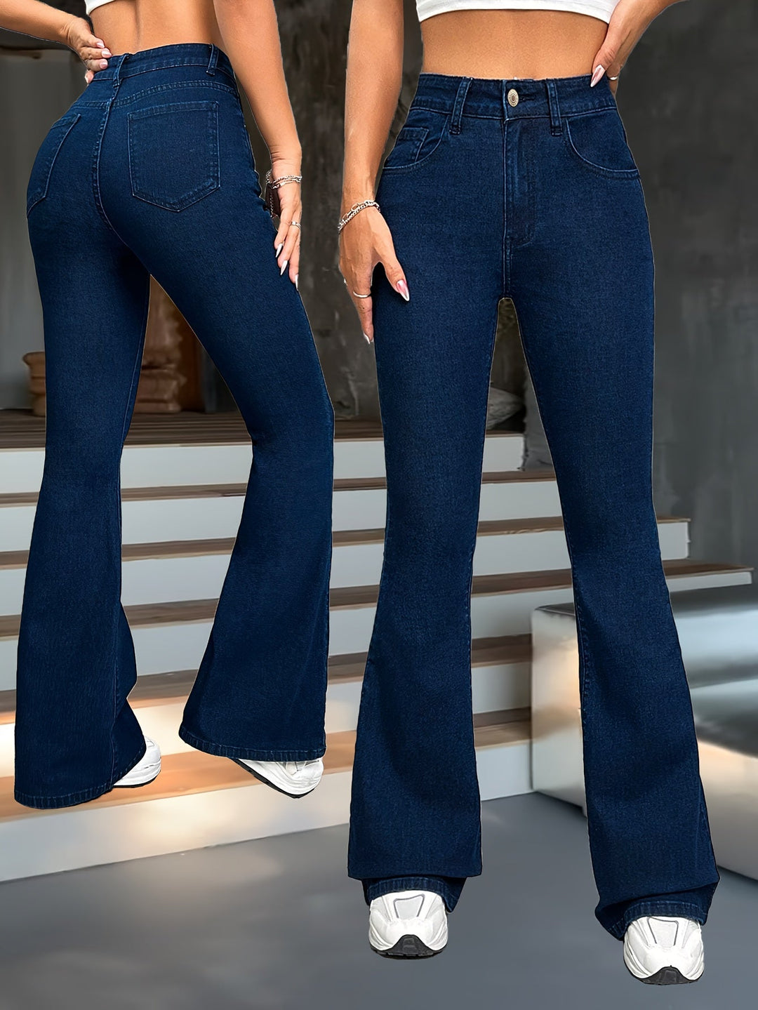 Winifred | High-Waisted Flared Pants