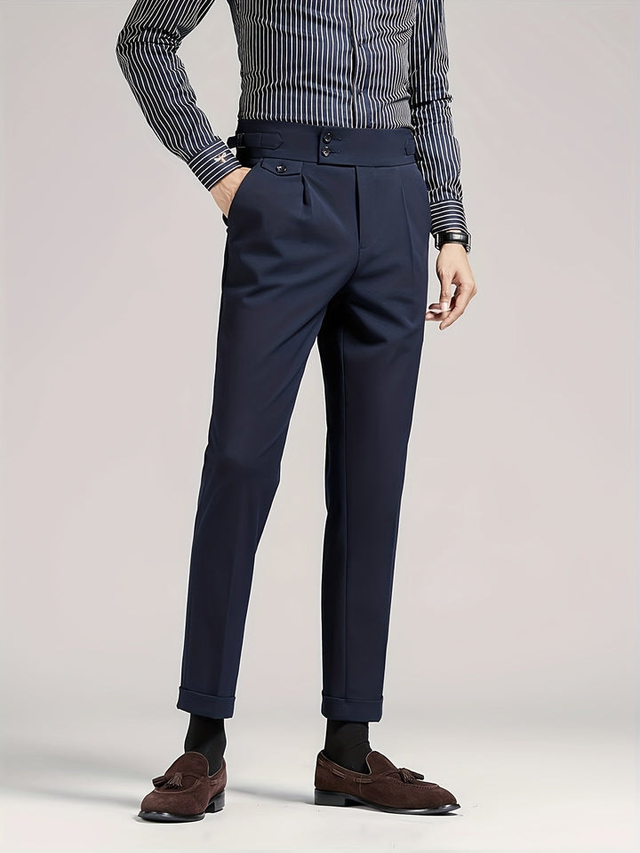 Hugo | Tailored Single-Pleat Pants