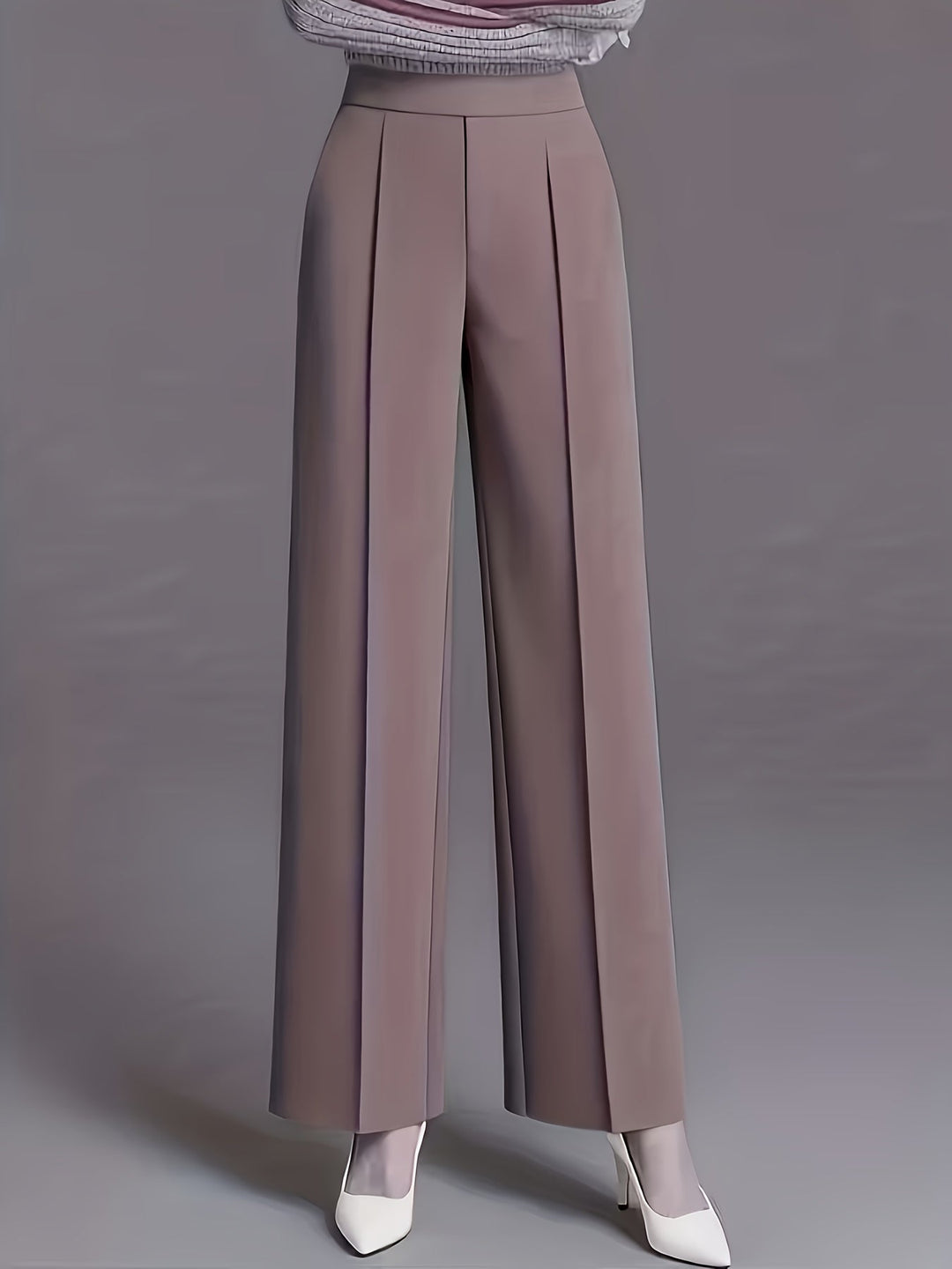Claudia | High-Waisted Wide-Leg Pants