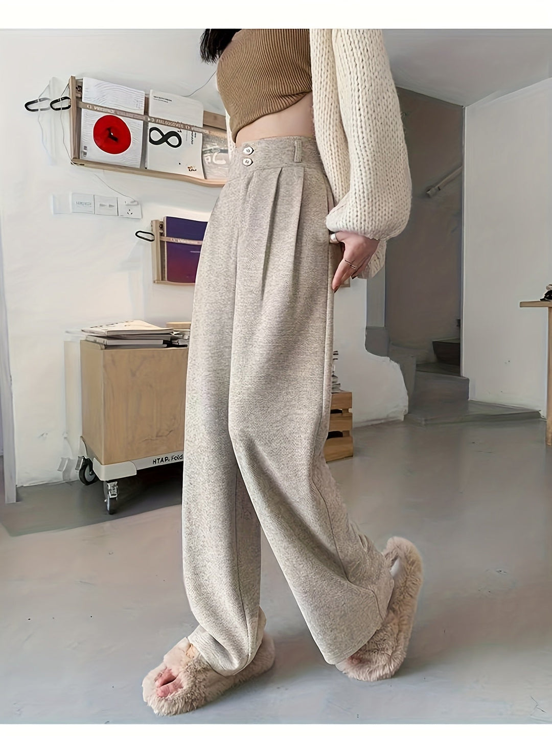 Clementine | High-Waisted Wide-Leg Pants