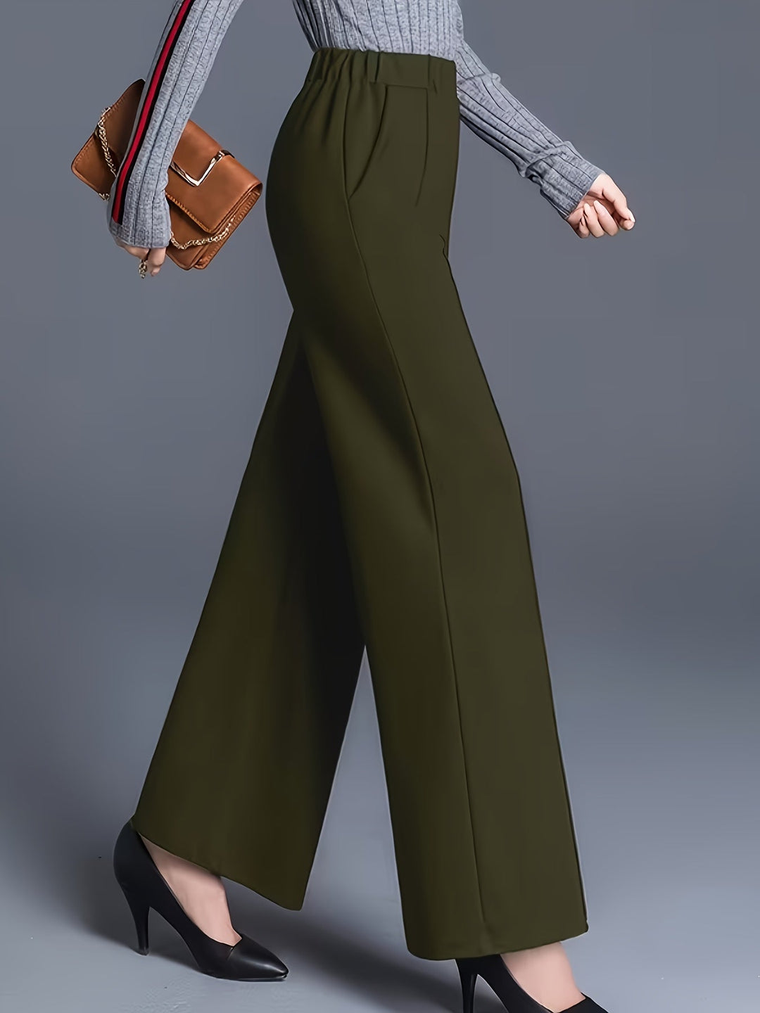 Claudia | High-Waisted Wide-Leg Pants