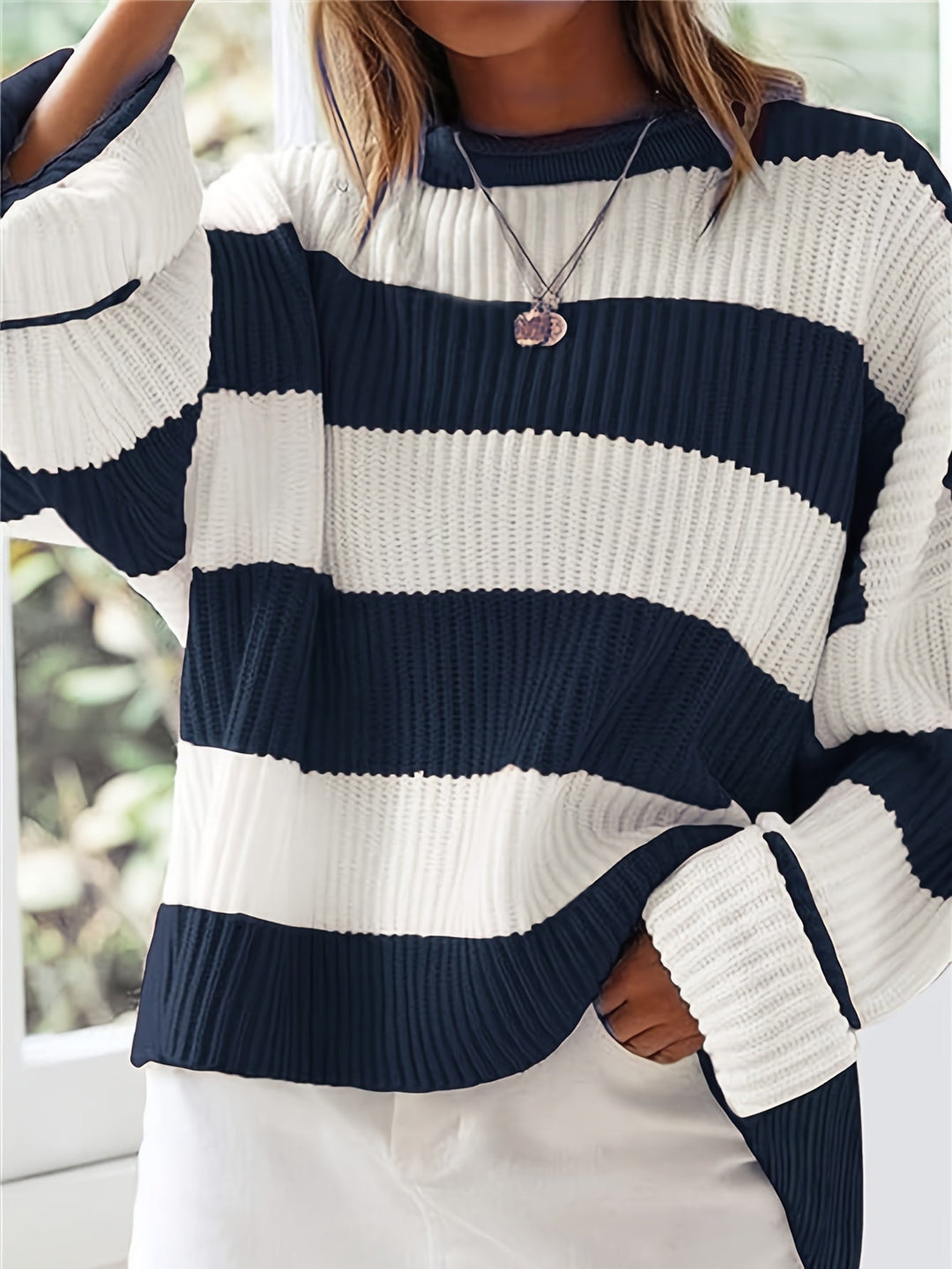 Ivy | Relaxed colorblock Sweater