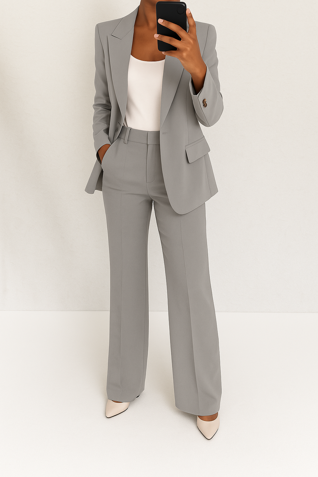 Ava | Chic Two-Piece Blazer &amp; Pant Set