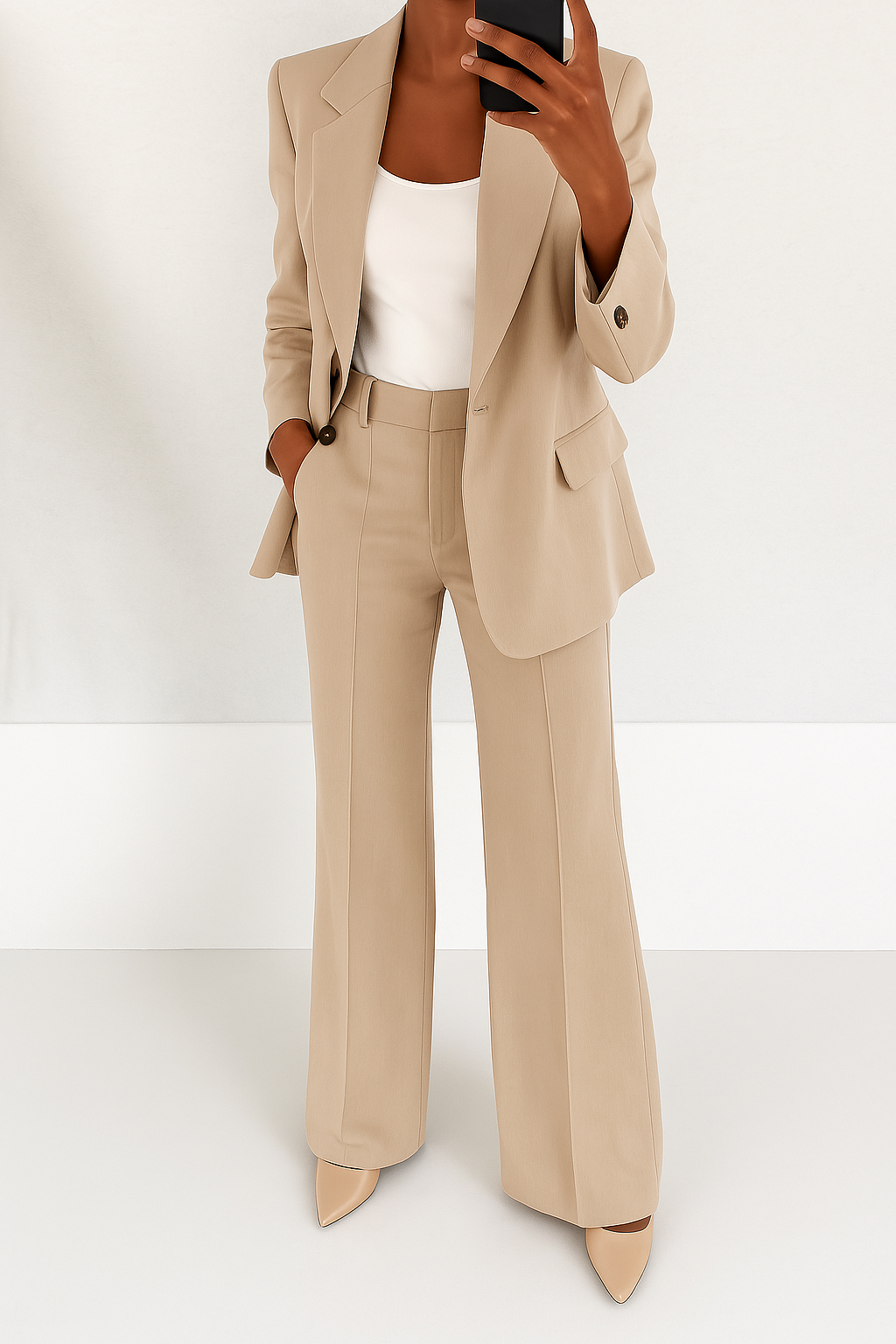 Ava | Chic Two-Piece Blazer &amp; Pant Set