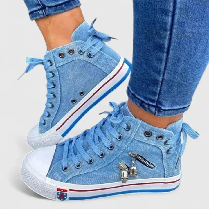 Christina | Stylish Orthopedic Zippered Shoes