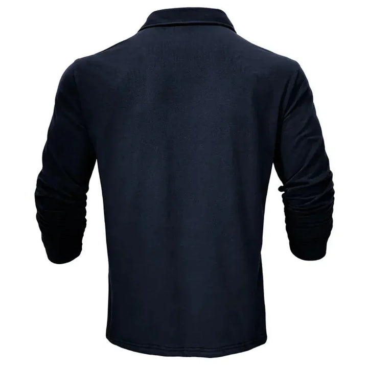 Andrei | Casual Long Sleeve Collared Polo