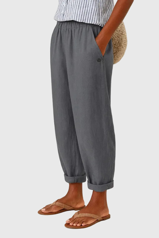 Melissa | Comfortable Plain Pants