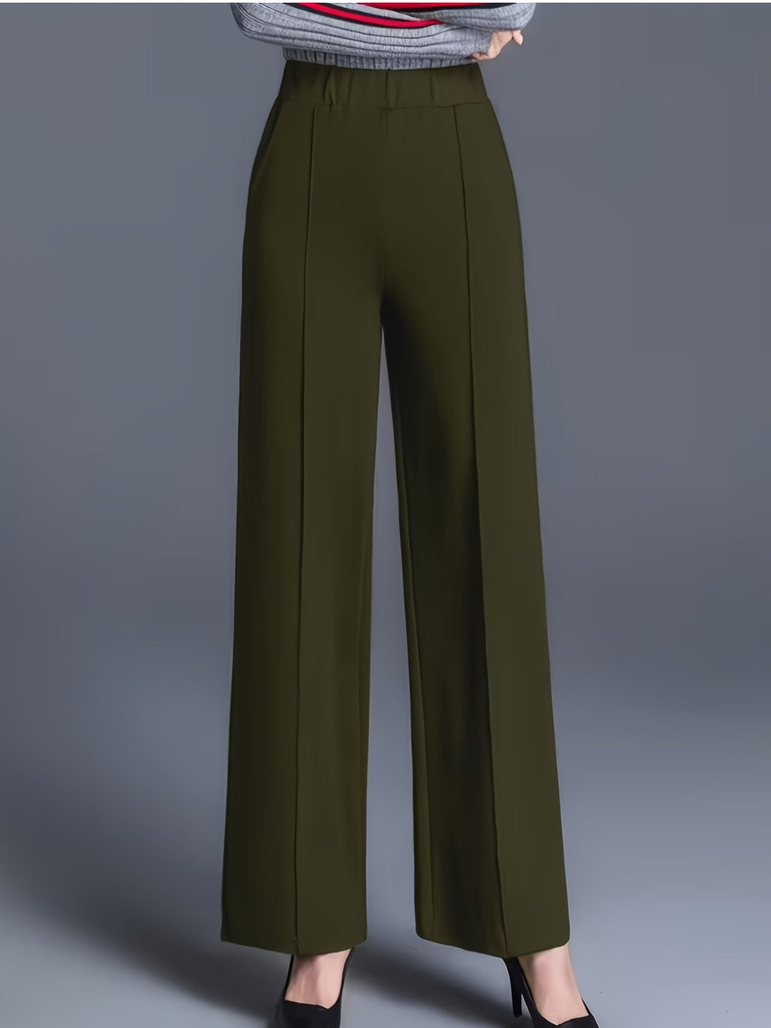 Claudia | High-Waisted Wide-Leg Pants