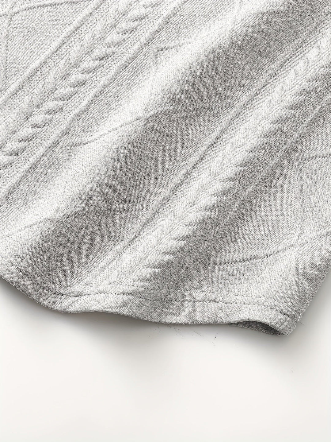 Edwin | Textured Crew Neck Top