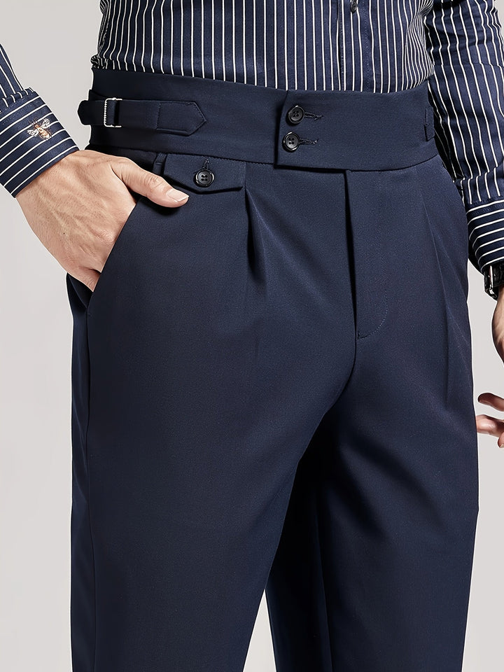 Hugo | Tailored Single-Pleat Pants