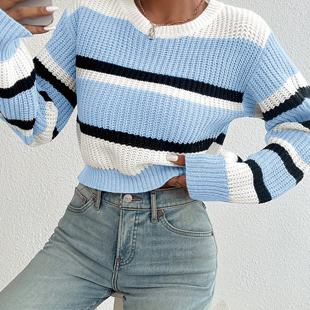 Wren | colorblock Striped Sweater