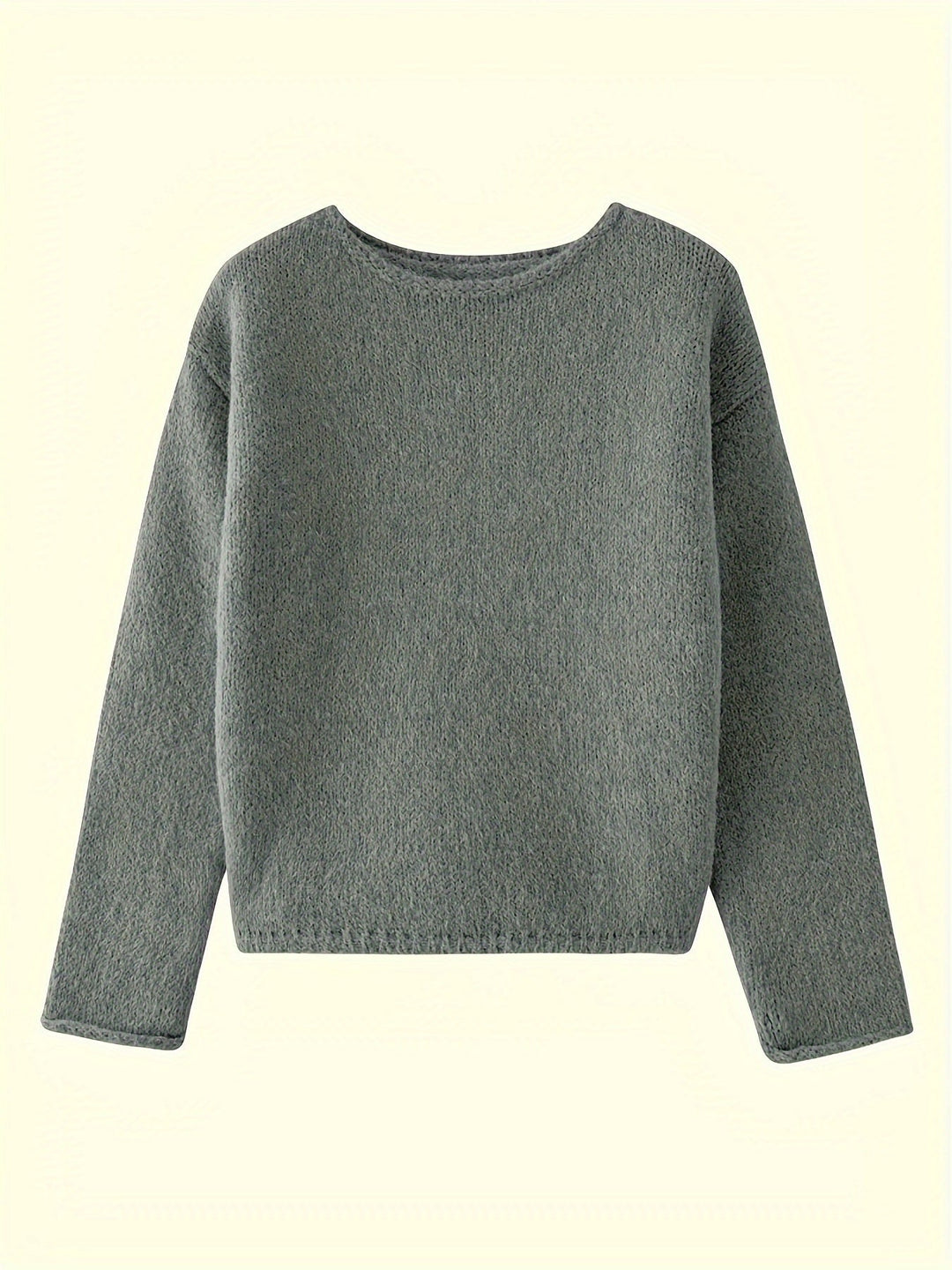 Noreen | Relaxed Crew Neck Sweater