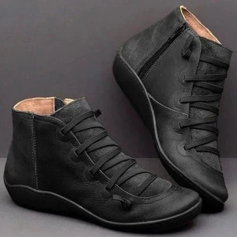 Garrett | Modern Zip-Up Ankle Boots
