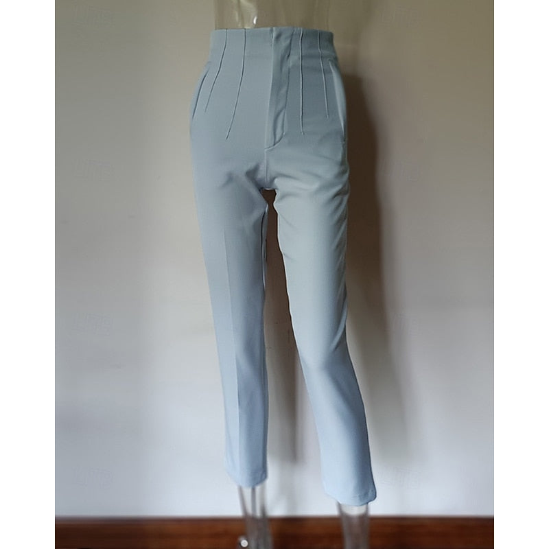 Adrienne | High-Waisted Tailored Pants