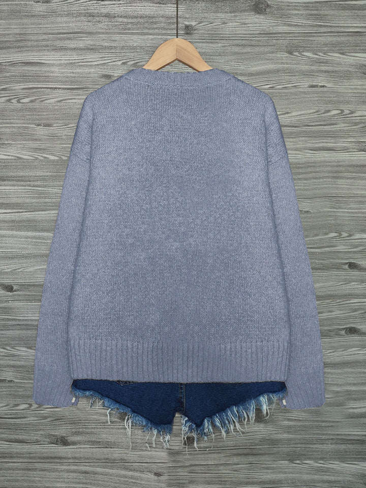 Tamara | Cozy Cat-Print Sweater