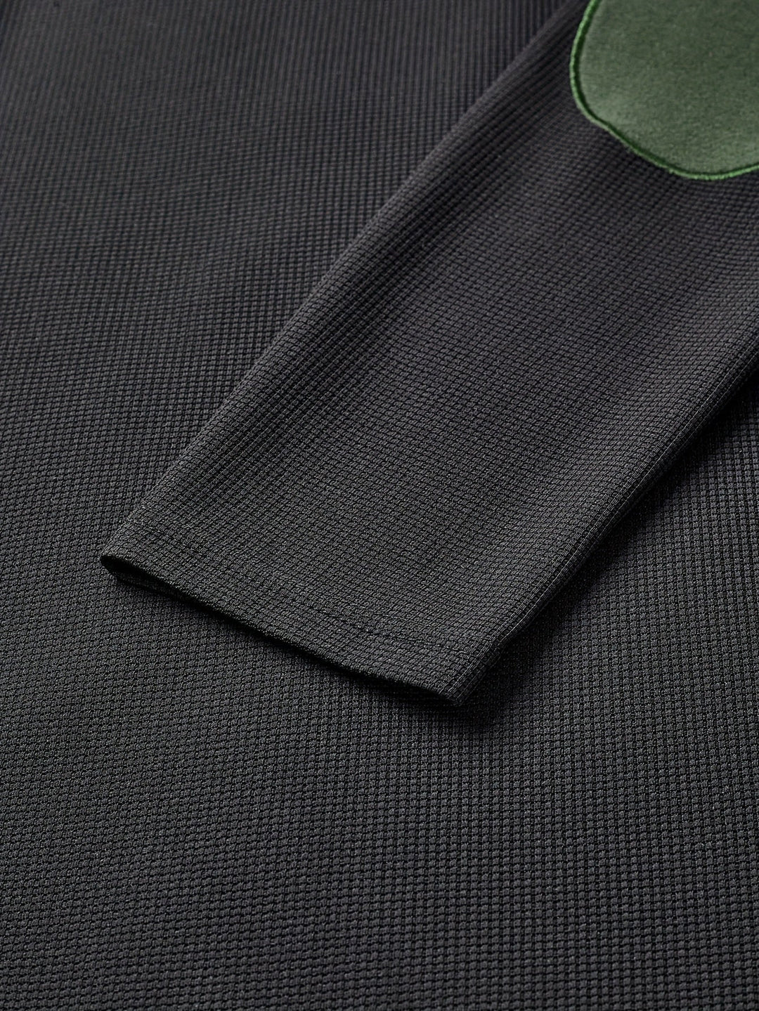 Rory | Textured color-Block Quarter-Zip Pullover