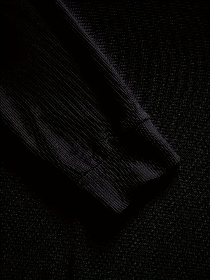 Aaron | Textured Elbow-Patch Pullover