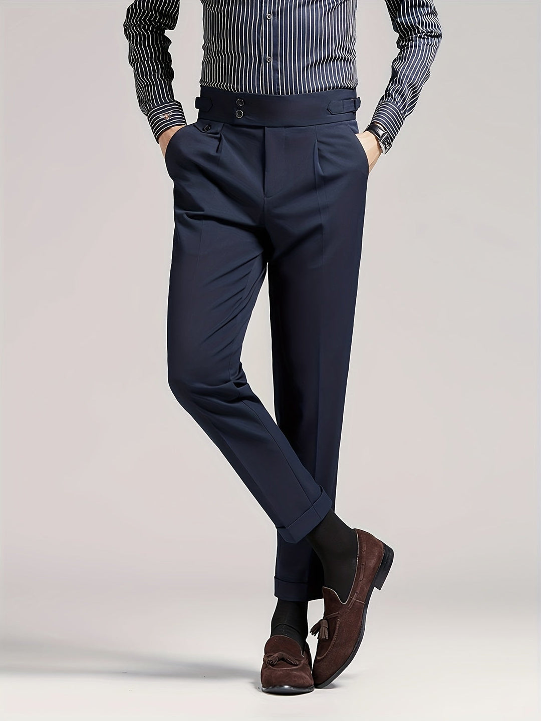 Hugo | Tailored Single-Pleat Pants